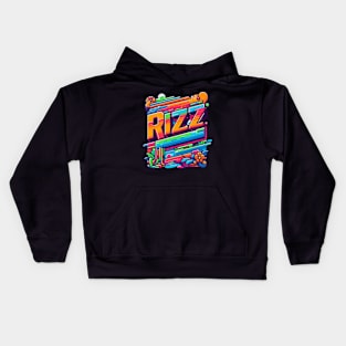 RIZZ - Make a Statement with Style Kids Hoodie